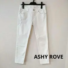 ASHY ROVE ホワイトデニム