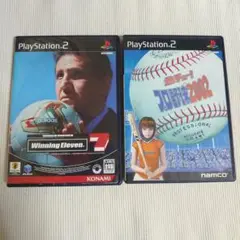 ウイニングイレブン7　熱チュープロ野球2002　PS2　ソフト　セット