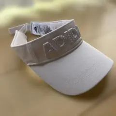 ADIDAS ホワイト バイザー