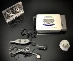【新品級】Panasonic カセットプレーヤー RQ-SX35 シルバー Panasonic パナソニック RQ-SX35 ポータブルカセットプレーヤー