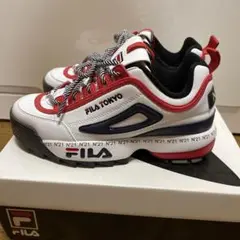 N°21ヌメロ×FILAフィラ コラボスニーカー
