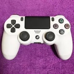 【24時間以内発送】PS4コントローラー 純正 白 2J ホワイト 新型【美品】