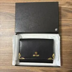 MARY QUANT ブラック 二つ折りカードケース