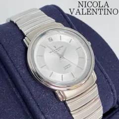 【稼働品/清掃済み】NICOLA VALENTINO メンズ 3針 1Pダイヤ?