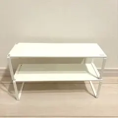 【山崎実業】シューズラック2個セット