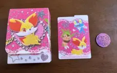 ポケモンカード　はじめてセットDX for ガール　ハーフデッキケース　コイン