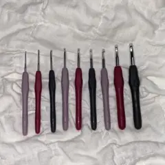 かぎ針　9本セット