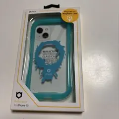 iFace Reflection iPhone 15用ケース 青