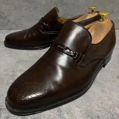 ♡極美品♡ バリー　ビットローファー　ブラウン　メダリオン　Y2K 1559
