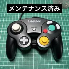 ゲームキューブ　コントローラー　ブラック初期①