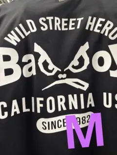 BADBOY バッドボーイ Tシャツ　新品　半袖　Tシャツ　黒　M