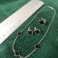 指輪 ネックレス イヤリング3点セット