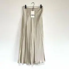 【未使用 タグ付き】ZARA ロング フレア スカート