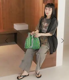 ⭐︎新品未使用⭐︎ nico and... 2wayガーリーベスト　ブラックレース