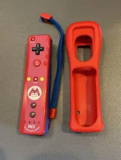 2 任天堂 Wii リモコンプラス マリオ ジャケット ストラップ　美品