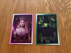 ウィキッドふたりの魔女カード　サイン入り