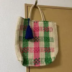 夏　トート　カゴ