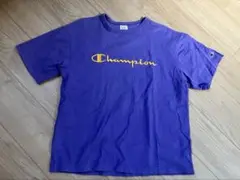 Champion 紫 Tシャツ Mサイズ