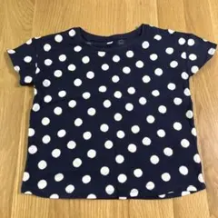 無印良品　水玉模様 半袖Tシャツ 130
