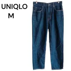 ユニクロ テーパード デニム パンツ ジーンズ リラックス フィット M