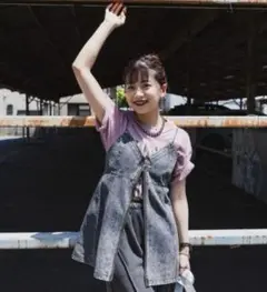 JEANASIS　MIKUキャミ ブラック　デニムビスチェ キャミソール