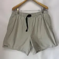 Columbia コロンビア 大きいサイズ チノ ハーフパンツ ロゴ ページュ