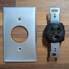 神保電機 JIMBO 抜止埋込接地コンセント 2極接地極付 15A-125V