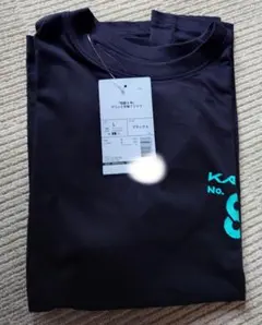怪獣8号 プリント半袖Tシャツ Lサイズ ブラック 　 ワークマン