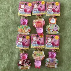 星のカービィ　ご当地ぷっクリアキーホルダー　６個