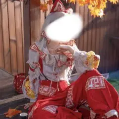 東方プロジェクト 藤原 妹紅（ふじわら の もこう）コスプレ 衣装 高品質M 東方Project 東方永夜抄 〜 Imperishable Night.藤原 妹紅
