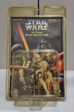 スター・ウォーズ C-3PO ダイキャストメタルキーホルダー