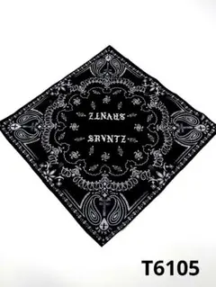 TRIBAL STREETWEAR "THE LOWER LEFT"バンダナ 黒