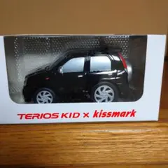 TERIOS KIDとkissmarkのコラボミニカー ブラックマイカ - メルカリ