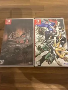 【Switch】流行り神1・2・3パック＋真・女神転生V 2本セット
