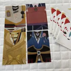 刀剣乱舞　クリアファイルセット　ジャンボカードダス