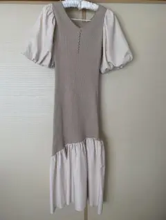 JILLbyJILLSTUART ワンピース　パフスリーブ　M ＊美品＊