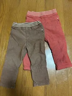 Obaibiオバイビ　パンツ 80cm 2点セット　秋冬用