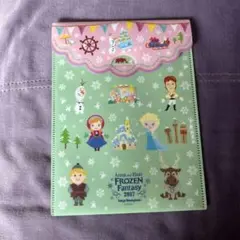 アナとエルサのクリアファイル 2017