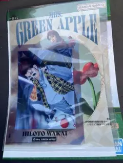 Mrs. GREEN APPLE 一番くじ　F賞 クリアファイル ステッカー①