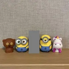 ミニオン　ソフビ　フィギュア　4個セット