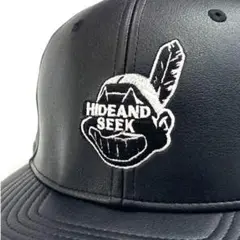 Indian Baseball CAP PU Leather【新品・未使用】