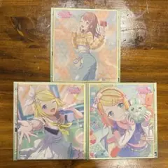 鏡音リン 色紙 49A キラー 特訓前 特訓後