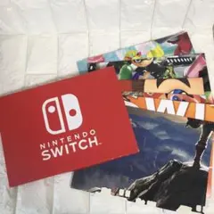【未使用】ニンテンドーSwitch2017年ポスターカレンダー　ゼルダ、マリオ等