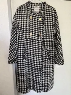 新品タグ付き ミュベール muveil ツイード ウールコート