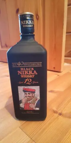 レア【☆NIKKA】ブラックニッカ12年 & 8年 誕生40周年記念 限定製造 ブラックニッカ 12年 | ノスタルジック