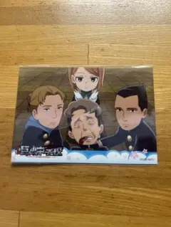 巨人中学校　イラストカード　ブロマイド　エルド　オルオ　グンタ　ペトラ