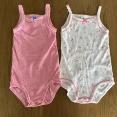 PETIT BATEAU ベビー肌着 36m/95cm 2点セット