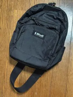 即発送 新品 WOODS Canada ショルダーバッグ ボディバッグ ブラック
