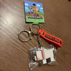 Minecraft キーホルダー おおかみ