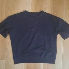 ネイビー スエットTシャツサイズ140GU